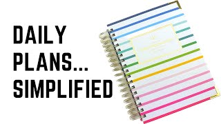 Daily Simplified Planner by Emily Ley [upl. by Htebyram]