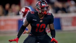 DeAngelo Malone NFL Draft Film [upl. by Julee888]