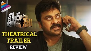 Khaidi No 150 Theatrical Trailer  Khaidi No 150 Trailer  Review  Chiranjeevi  Kajal  Ram Charan [upl. by Desmond]