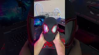 It’s the best Miles Morales mask 🥹🕷️🕸️ spiderman marvel milesmorales [upl. by Fugate]