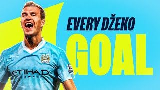 EVERY EDIN DZEKO GOAL FOR MAN CITY  Which of the 72 was his best in blue [upl. by Gretal]