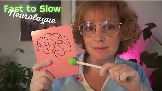 ASMR  RP Médical  Bilan chez le neurologue en Fast to Slow [upl. by Schuyler126]