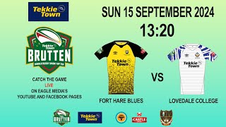 BRUTTEN CUP RUGBY FORT HARE VS LOVEDALE [upl. by Tallou]