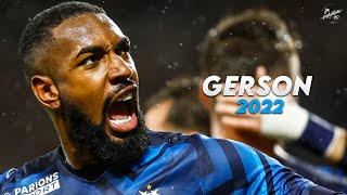 Gerson 2022 ► Best Skills Assists amp Goals  Olympique de Marseille  HD [upl. by Ardnikal]