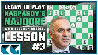 Chess Openings Learn to Play the Sicilian Najdorf like Garry Kasparov — Poisoned Pawn Variation [upl. by Adelaida]