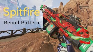 Apex Legends  Recoil Pattern for the M600 Spitfire [upl. by Alekahs]