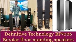 Definitive Technology BP7006 Bipolar Active Tower Speakers For Sale [upl. by Mcclimans]