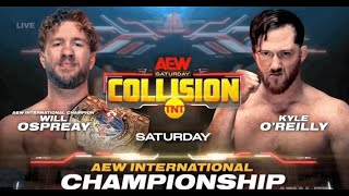 Kyle OReilly vs Will Ospreay highlights  AEW Collision 5302024 [upl. by Sisson715]