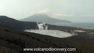 Anak Krakatau Blast Steaming June 2019 [upl. by Osyth591]