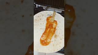 wraps simple recipe🌯 wraps food airfryerrecipes airfryer shorts shortfeed shortsviral vlog 💗 [upl. by Whitford]