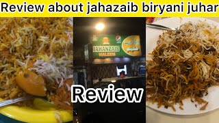 Biryani reviews Jahzaib and payto biryani juhar Karachi [upl. by Adlesirg]