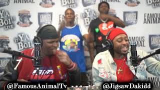 Mississippi Rappers Jig Jennings Stops by Drops Hot Freestyle on Famous Animal Tv [upl. by Gurango425]