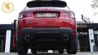 Range Rover Diesel Sportauspuff  ohne Active Sound SDV8 Sport by mariani [upl. by Moberg]