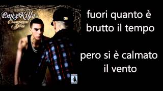 Emis Killa  Parole Di Ghiaccio Testo Lyrics [upl. by Yarb]