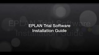 EPLAN Trial Software Installation Guide  Version 26 [upl. by Relyuhcs]