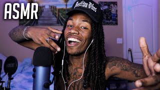 ASMR  FREESTYLE RAPPING You To SLEEP  Whispers  And Positive Vibes For Relaxation [upl. by Esinej767]