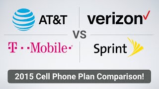 2015 Cell Phone Plan Comparison [upl. by Alicul]