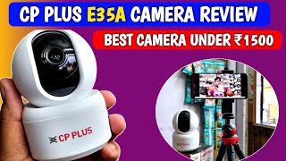 best cctv camera under ₹1500 🔥 cp plus e35a  cp plus e35a review  cp plus cp e35a 3mp  cp e35a [upl. by Redep132]