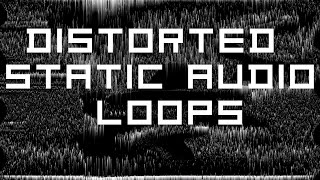 Distorted Static Sound Effect Loops Royalty Free  floraphoniccom [upl. by Notle649]