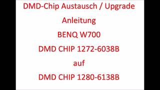 DMD Chip Austausch  Upgrade 12726038B 12726138B [upl. by Gerrit]