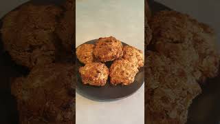 Healthy Oatmeal Apricot Breakfast Biscuits Recipe shorts [upl. by Amrak91]