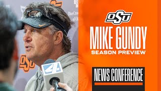 Mike Gundy OSU Media Day News Conference 832024 [upl. by Eire96]