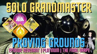 Solo Grandmaster Proving Grounds with Rimecoat Raiment and Leviathans Breath  Warlock  Destiny 2 [upl. by Hillman]