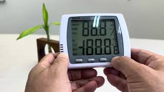 DTM303A digital hygrometer thermometer [upl. by Eeltrebor]