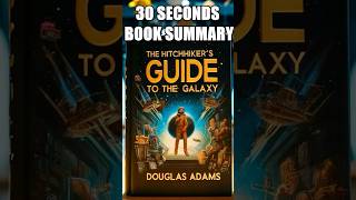 Hitchhikers Guide to the Galaxy By Douglas Adams Top5 Comedy Humour SF booksummary shorts fy [upl. by Jobyna]