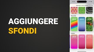 Come aggiungere sfondi su Iphone 14 cambiare sfondo iphone [upl. by Brander]