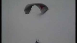 paragliding land accident [upl. by Isoais]