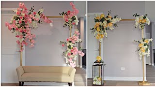 DIYQuick backdrop decor Setup [upl. by Ganny]