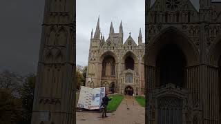 Peterborough Cathedral England 🏴󠁧󠁢󠁥󠁮󠁧󠁿 1205pm 29 Oct 2024 [upl. by Tedric727]