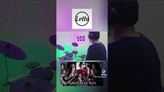 Letto  permintaan hati drum cover [upl. by Ardnuat]