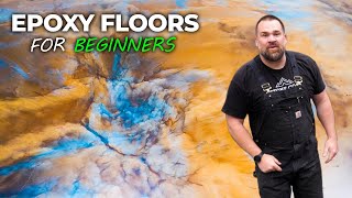 How to Epoxy Floors like a Pro  Beginners DIY Guide [upl. by Absa]