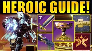 Destiny 2 HEROIC MENAGERIE GUIDE  Exotic Catalyst  Masterwork Gear  Unique Drops [upl. by Welles]