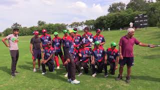 Cricket Bat Presentation to Matthew Nandu [upl. by Secnirp155]