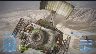 BF3  IFV Getting Air Dropped In EndGame [upl. by Llertnek]