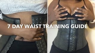 WAIST TRAINING FOR BEGINNERS  7 DAY WEIGHT LOSS WAIST TRAINING [upl. by Ennahoj747]