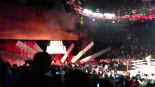 2013 Royal Rumble Live Entrances 24 Kane [upl. by Burd]