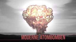 Atombomben  Kernwaffen  Funktionsweise und Auswirkungen Animation [upl. by Artemla]