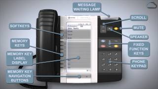 Mitel 5330 IP phone training [upl. by Euqinotna]