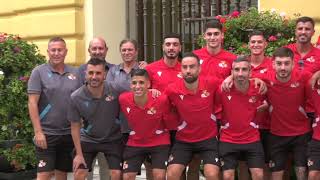 CHICLANA  RECEPCIÓN OFICIAL AL CHICLANA CF TRAS LOGRAR LA VICTORIA EN LA COPA DE ANDALUCÍA [upl. by Liauqram]