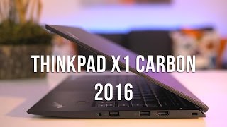 Lenovo ThinkPad X1 Carbon 2016 Review Best Business Class Laptop [upl. by Marj150]