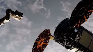 Cygnus Resupply Ship Makes Epic Docking with Space Station [upl. by Agnesse]