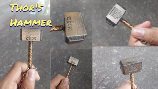 Thors Hammer keychain short videoM4 Mechanical Craft shorts [upl. by Barna]