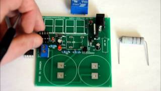 The Super Capacitor Battery Charger DIY Electronics Kit With On Board Capacitor Bank [upl. by Lewert]