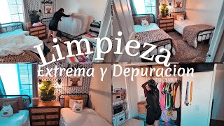 LIMPIEZA EXTREMA DEPURACIONTODO LO QUE SAQUE DEBAJO DE LAS CAMAS😱 limpieza limpiaconmigo hogar [upl. by Khajeh948]