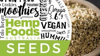 HEMP SEEDS Features amp Benefits [upl. by Erdne291]