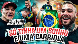 BITELO FICA EMOCIONADO COM A MEDALHA DO MUNDIAL [upl. by Airec642]